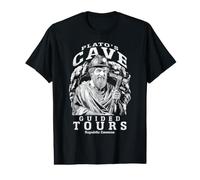 Cueva de Platón Filosofía Divertida Visitas Guiadas Filósofo Camiseta gráfica económica