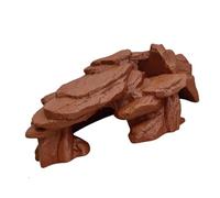 Cueva de roca para hábitats de tortugas, decoración de refugio impresa en 3D para terrario, acuario, paludario y áreas de anfibios