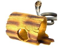 Cueva de tortugas - Refugio de terrario estilo árbol, adorno de escalada de hábitat de reptiles, estructura decorativa de acuario | para tortuga, lagarto, gecko, rana, serpiente, araña, camaleón