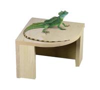 Cueva escondida para Acuario: recinto de Madera, Tranquilo cómodo, exótico Tropical, escondite Seguro Flexible para Reptiles, Refugio Privado Seguro | para exploración de m