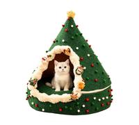 Cueva gatos tipo, cama Cueva cálida, de invierno en, forma de árbol | Ergonomic Casa gato, en apartamento, balcón habitación hogar:, descanso sueño , y Multiuse Compact, Outdoor