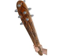 Cueva Hombre Club 87cm Marrón Juguete Inflable Cavernícola Arma Disfraz
