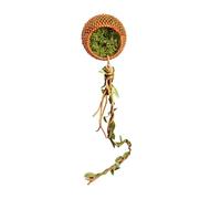 Cueva magnética de terrario de araña saltadora, accesorio decorativo de polipropileno de 1.97 pulgadas con diseño compacto, decoración segura de hábitat para arañas, reptiles, mascotas pequeñas