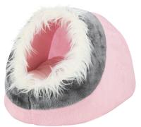 Iglú Minou en peluche - Color del Producto: Rosa bebé | Mediciones: 35 x 26 x 41 cm