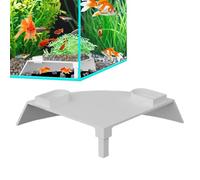 Cueva para acuario - Refugio para peces - Túnel artificial extraíble para observar hábitats de agua dulce y marina con betta y reproducción