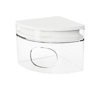 Cueva para esconder animales pequeños, 15 x 21 x 13,3 cm, refugio antiatascado para mascotas, casa de resina segura para hámsteres, cómodo santuario para dormir, descansar y relajarse en recintos