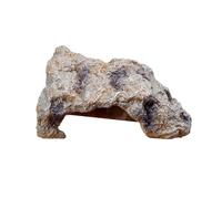 ＡＷＨＡＯ Cueva para esconder Reptiles, escondite para Acuario, decoración de pecera de Piedra para Acuario, 14 Cm X 9 Cm X 6.7