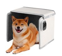 Cueva para gatos calefactable, de calentamiento rápido, impermeable, plegable y cálido, tienda de campaña climatizada para mascotas, para casa, dormitorio, sala de estar y balcón