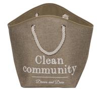 Cueva Para Gatos D&D Bolsa De Lavandería Marrón, Con Cojín, 27x24x38 Cm