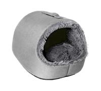 Cueva para mascotas para gatos y cachorros - Tienda de campaña cubierta suave para gatitos, casa cálida para mascotas de interior | Mango portátil, tienda de campaña para perros pequeños para