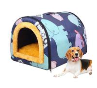 Cueva para perros, cueva para perros al aire libre, condominio para gatitos, refugio lavable para gatos, casa al aire libre impermeable para mascotas, cueva para mascotas, tienda de hiv