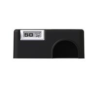 Cueva para reptiles - 14 x 9 x 5,58 cm | Escondite de reptiles, con sensor de temperatura y humedad, proporciona un lugar húmedo para esconderse de tanque, hábitat, serpiente, tortuga, rana,