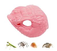 Cueva para Reptiles Forma realista de cabeza de serpiente