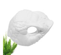 Cueva para Reptiles Forma realista de cabeza de serpiente