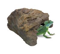 Cueva para Tortugas Accesorio de Resina con Efecto Roca para Acuario de | Decoración Tanque s Y Cueva Serpientes para Leopardo, Gecko, Tortuga, Serpiente, Iguana, Rana Arborícola y Dragón