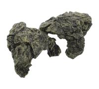 Cueva para Tortugas Plataforma de Resina Rampa | Decoración Naturalista para Acuarios, Diseño de Roca Realista, Refugio Elevado para Tortugas Pequeñas y Serpientes