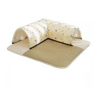 Cuevas para gatos con bola esponjosa, casas para gatos para interiores, camas extraíbles para mascotas con parte inferior antideslizante, casas de cama para gatitos, tapetes para mascotas para gatitos