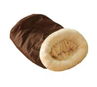Cuevas para gatos de interior, saco de dormir de invierno para gatos - Cama semicerrada para gatitos - Saco de dormir cálido para mascotas - Escondite suave para gatos, cama túnel para gatos, bolsas