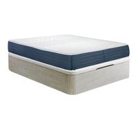 CueVitae® Colchón Viscoelástico 150X190-20 cm | Firmeza Media Efecto Ingravidez | Alivio de Presión, Transpirable, Antiácaros e Hipoalergénico | Tecnología Termoreguladora Frio-Calor | Doble Cara