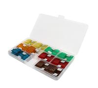 Cufaee 24Pcs Automotive Circuit Protector, 20A 30A 40A 50A 60A 70A Zinc Alloy Car Circuit Protector Set, Assortment Kit with Storage Box