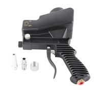 Cufaee 600cc Tank 70 150 PSI Sandblaster Sand Blasting Spray Gun Tool Set (Black)
