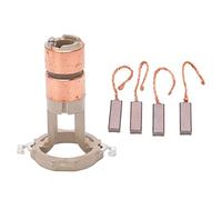 Cufaee Conjunto de cepillos de anillo de deslizamiento alternador, cepillos de motor eléctrico enrutador de derrota del motor, kit de reparación del generador 230090 Reemplazo de