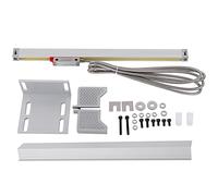 Cufaee Digital Readout, Drehmaschine Linear skala TTL 1μm Präzisions-Digital-Auslegesatz-Encoder DC5V mit DB9-Stecker, Linear skala Encoder für Fräs ch lange (400)