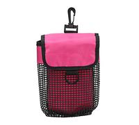 Cufaee Diving Bag with Buckle, Portable Lightweight Diving Mesh Gear Bag Package, Compact Outdoor Diving Equipment for Diver (Rose Red)