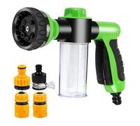 Cufaee Dog Wash Sprayer Outdoor, Pet Bathing Sprayer Kit, Pet Bathing Tool Set for Car, Dog Wash Watering Plants (green)