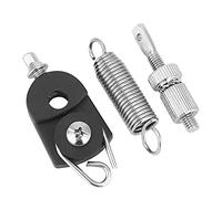 Cufaee Drum Foot Pedal Parts with Spring and Tensioner, Bass Drum Foot Pedal Kit, Drum Set Replacement Parts for Percussion Instruments