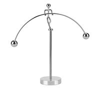 Cufaee Kinetic Art Balance Toy, Steel Balance Toy, Metal Balanced Toy to Relief Stress Home Office Toy, Great Gift