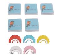 Cufaee Silbato de pájaros, 5 Colores de Llamadas de pájaros Silbato, Juguetes de Ruido para la Fiesta de reunión Familiar