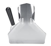 Cufaee Stainless Steel French Fry Popcorn Chips Bagger Scooper, Multipurpose Utility Scooper, Quick Fill Tool for Ice Candy Dry Goods
