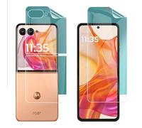 CUFEREDU 1 set 3D Protector de Pantalla Flexible para Motorola Razr 50 5G 6.9" Película de Hidrogel Transparente de TPU A Prueba de Explosiones NO Vidrio Templado