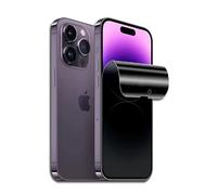 CUFEREDU 2 Películas de Hidrogel Privadas Para iPhone 14 Pro 6.1" Protección de pantalla flexible contra la descamación y el espionaje película tpu a prueba de explosiones