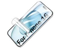 CUFEREDU 2 uds 3D Protector de Pantalla Flexible para iPhone 16 Plus 5G 6.7inch Película de Hidrogel Transparente de TPU A Prueba de Explosiones NO Vidrio Templado