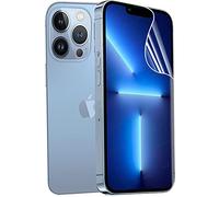 CUFEREDU 2 uds Protector de Pantalla Flexible para iPhone 13/13 Pro 6.1" 2021 3D Película de Hidrogel Transparente de TPU Huella Dactilar Desbloqueado NO Vidrio Templado