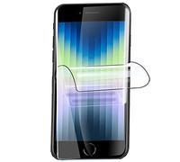 CUFEREDU 2 uds Protector de Pantalla Flexible para iPhone SE (2020) SE 2a / iphone 8/ iphone 7 4.7" 3D Película de Hidrogel Transparente de TPU Huella Dactilar Desbloqueado NO Vidrio Templado