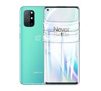CUFEREDU 2 uds Protector de Pantalla Flexible para OnePlus 8T 5G 6.55" 2020 3D Película de Hidrogel Transparente de TPU Huella Dactilar Desbloqueado NO Vidrio Templado