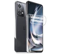 CUFEREDU 2 uds Protector de Pantalla Flexible para OnePlus Nord CE 2 5G 6.43" 3D Película de Hidrogel Transparente de TPU Huella Dactilar Desbloqueado NO Vidrio Templado