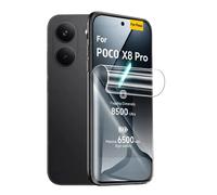 CUFEREDU 2pcs TPU película de hidrogel para Xiaomi Poco X8 Pro 5G 6.59" protector de pantalla delantero flexible película transparente a prueba de polvo explosión protegido vidrio no curado