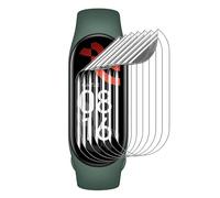 CUFEREDU 6 pcs Reloj inteligente Película de hidrogel Protector de pantalla para Xiaomi Mi Smart Band 8 / Band 8 NFC 1.64" Película tpu hidráulica suave y transparente, sensible al tacto