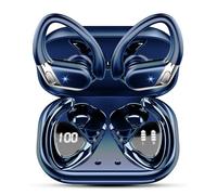 Cuffie Bluetooth 5.4 Sport, Auricolari Bluetooth con 3D Hifi Stereo, 50 Ore Cuffie Wireless In Ear Cancellazione Rumore ENC e 4 HD Mics, Impermeabile Cuffie Senza Fili, Cuffiette Bass LED Display