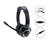 CUFFIE MICROFONO POLONA02BA STEREO 3.5MM