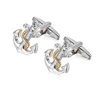 Cufflinks for Men Simple Cufflinks for Men's Business Wedding Wedding Cufflinks Business Wedding Party(A)