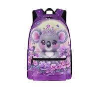 Cugasmaru Mochila para niños de 10 a 12 años, mochila personalizada para la escuela, regalos para el regreso a la escuela, Koala Princess, Mochila para niños