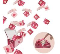 CUHBIV Caja de regalo sorpresa explosión, caja de regalo sorpresa y caja de cumpleaños, caja de dinero para regalo en efectivo, caja de regalo de explosión desplegable para cumpleaños, Navidad