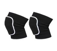 CUHZA Rodilleras blandas, 1 par de rodilleras elásticas de voleibol anticolisión Protector deportivo de rodilla para baile, fútbol, voleibol, baloncesto, yoga, baile, fútbol, voleibol, yoga