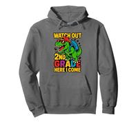 Cuidado 2do grado Here I Come Cool Back To School Dinosaur Sudadera con Capucha