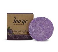 Cuidado capilar de la marca Lov'yc: champú, Arandanos y aguacate champú Solido (50 gramos)